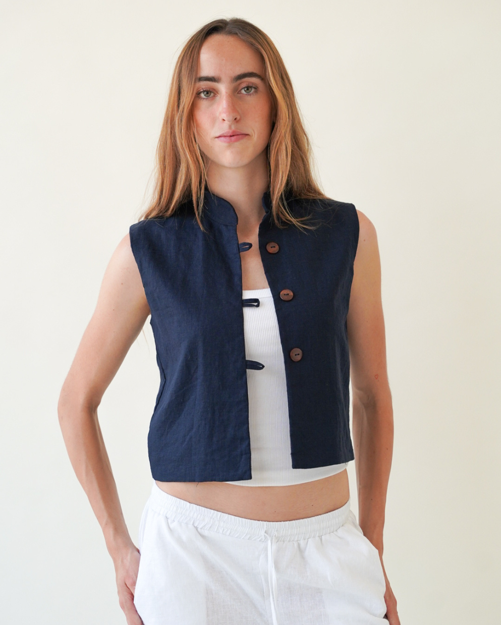 Chaleco Vera Azul