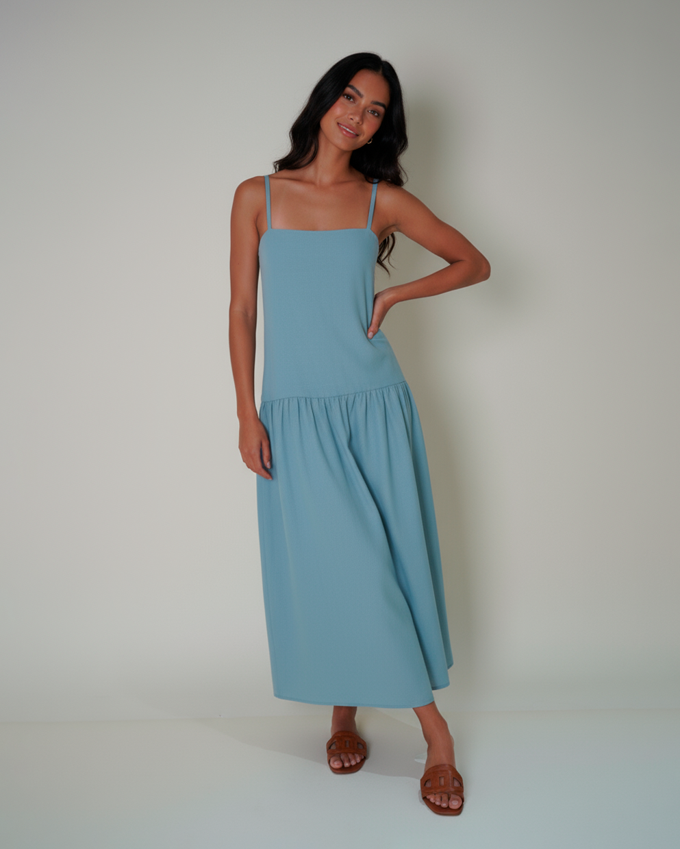 Vestido Ona Azul